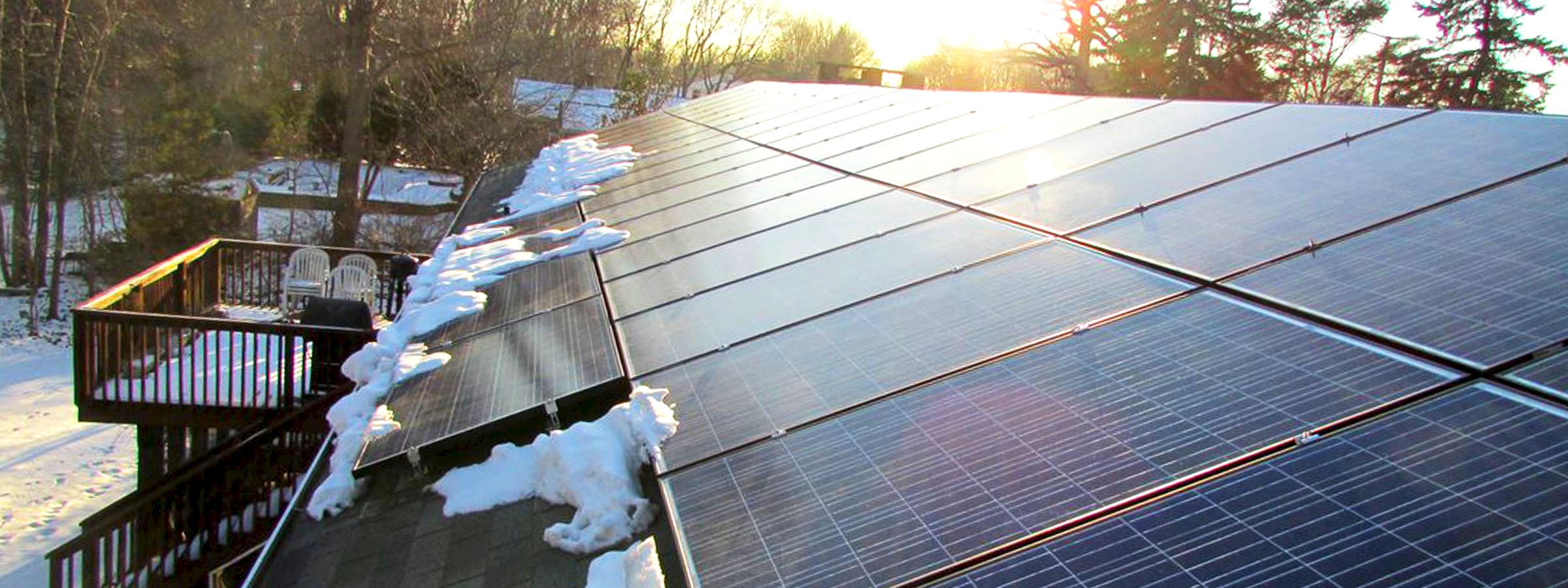 Can you install solar panels in the winter in Massachusetts?