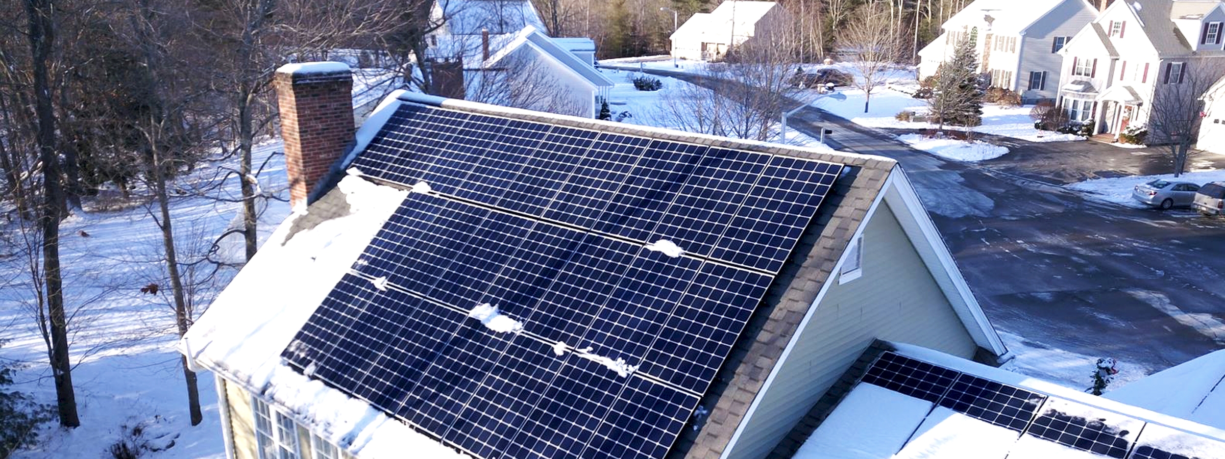 How much energy do solar panels produce in the winter?